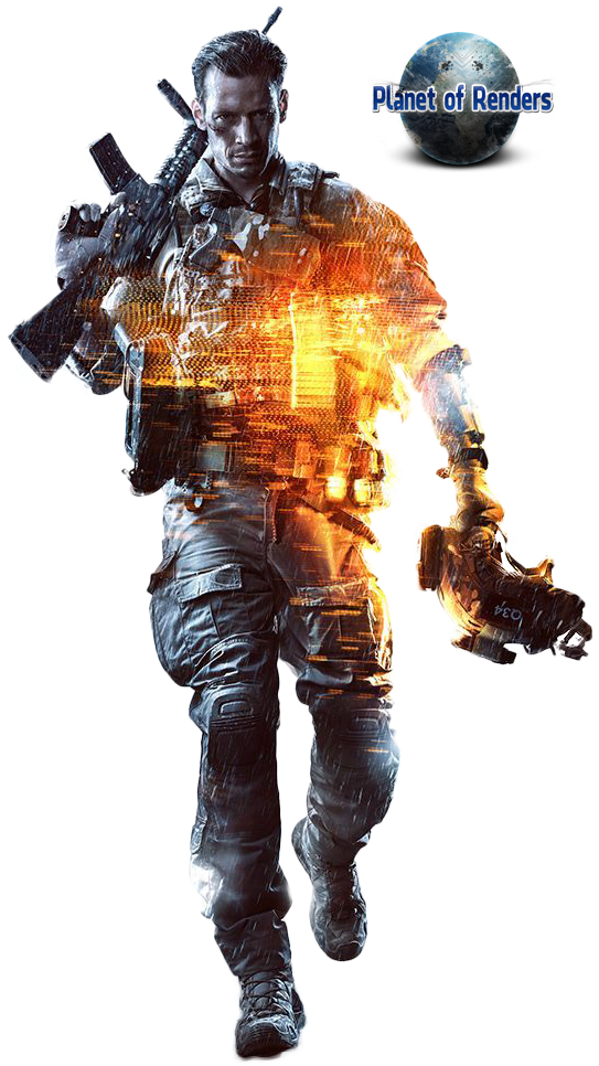 Action Battlefield Hardline Figure Mercenary Transparent PNG Image