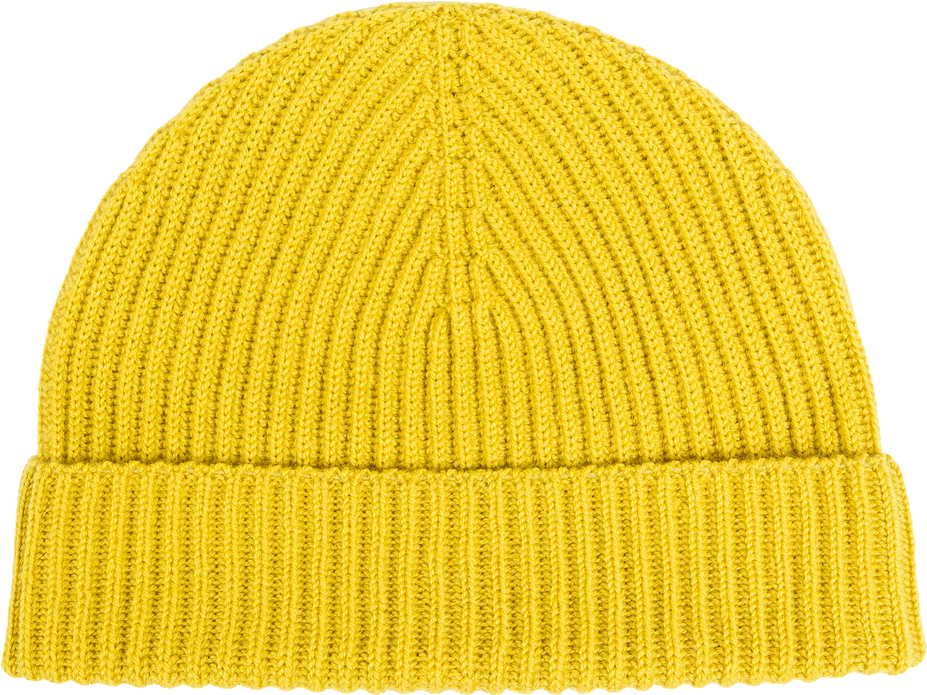 Beanie Yellow Transparent PNG Image