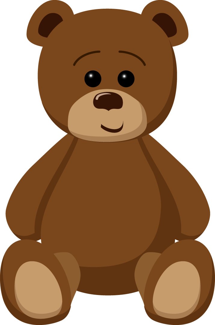 Vector Bear Teddy Transparent PNG Image