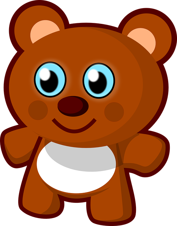 Vector Bear Teddy Transparent PNG Image