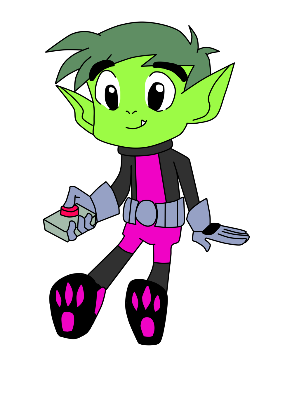 Beast Boy Transparent PNG Image