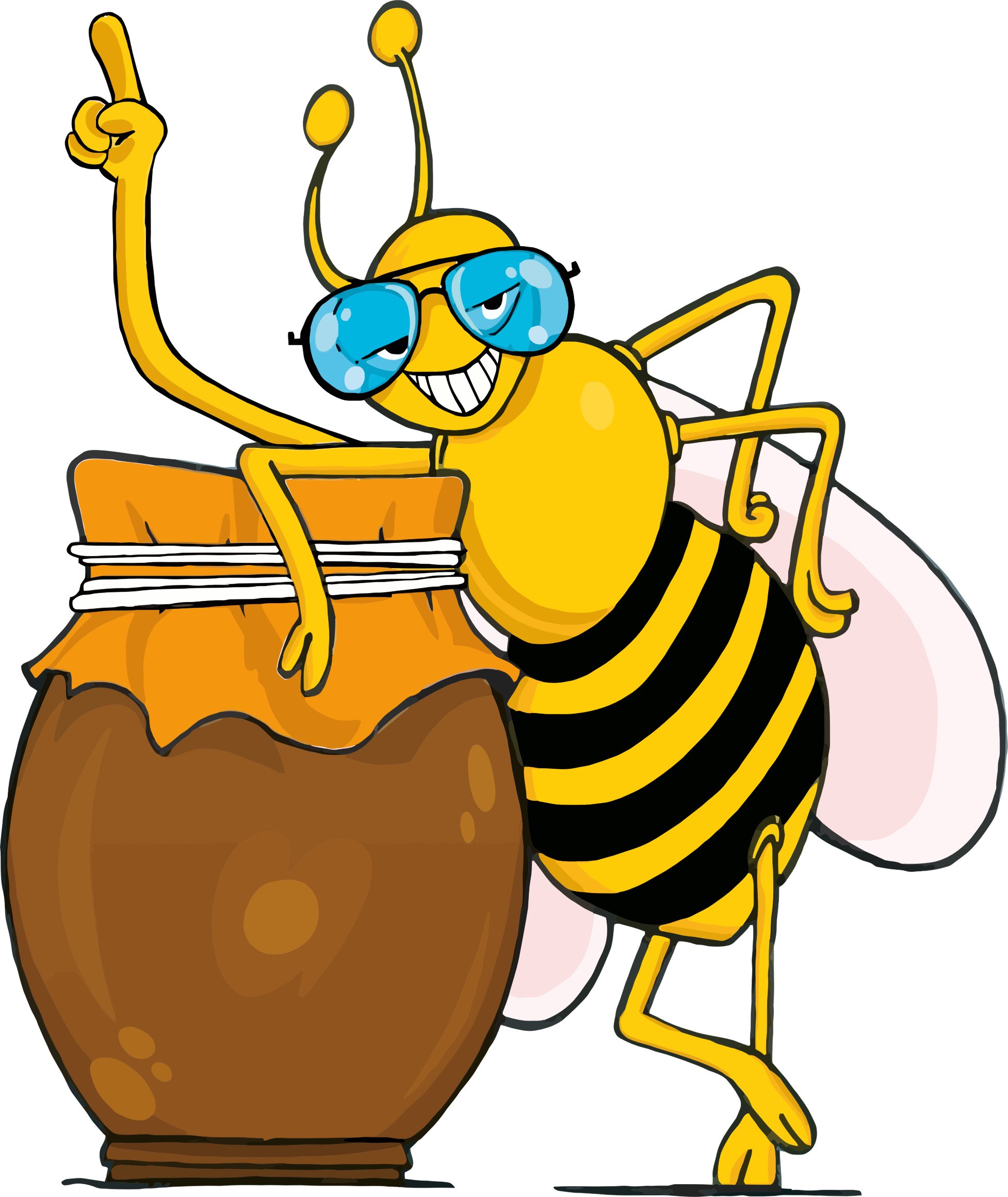 Honey Trail Bumblebee Transparent PNG Image