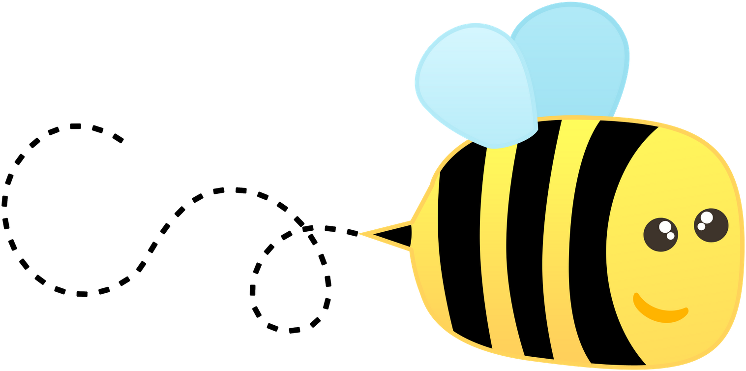 Honey Vector Bee Transparent PNG Image