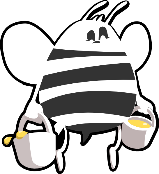 Honey Vector Bee Transparent PNG Image