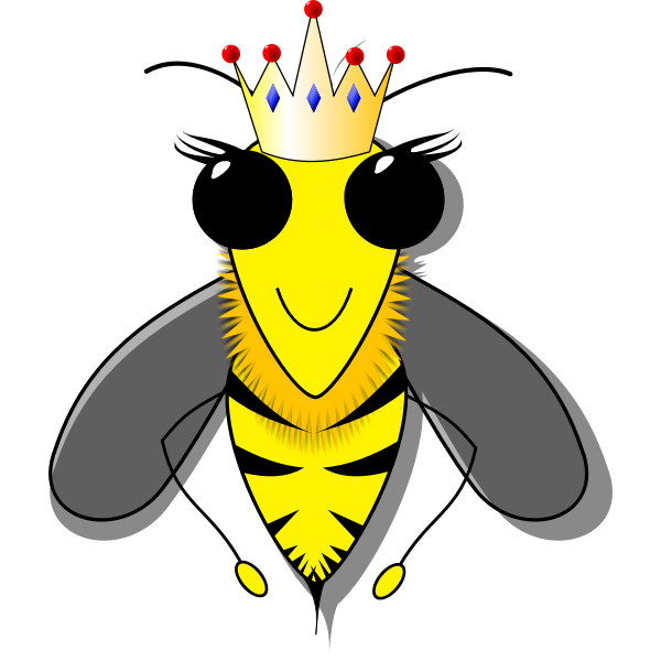 Honey Vector Yellow Bee Transparent PNG Image