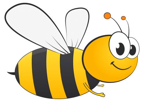Honey Vector Yellow Bee Transparent PNG Image