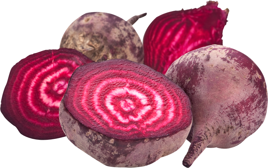 Beetroot Fresh Sliced Transparent PNG Image