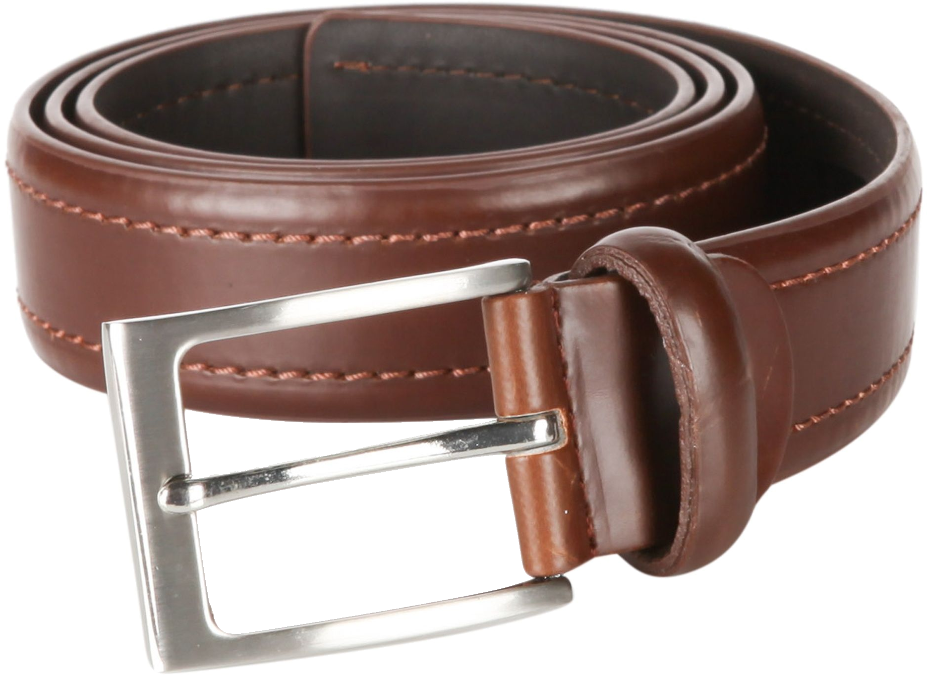 Brown Jeans Belt Transparent PNG Image