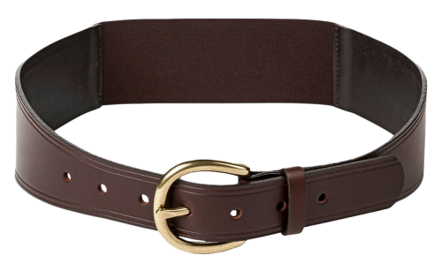 Dark Leather Belt Brown Transparent PNG Image