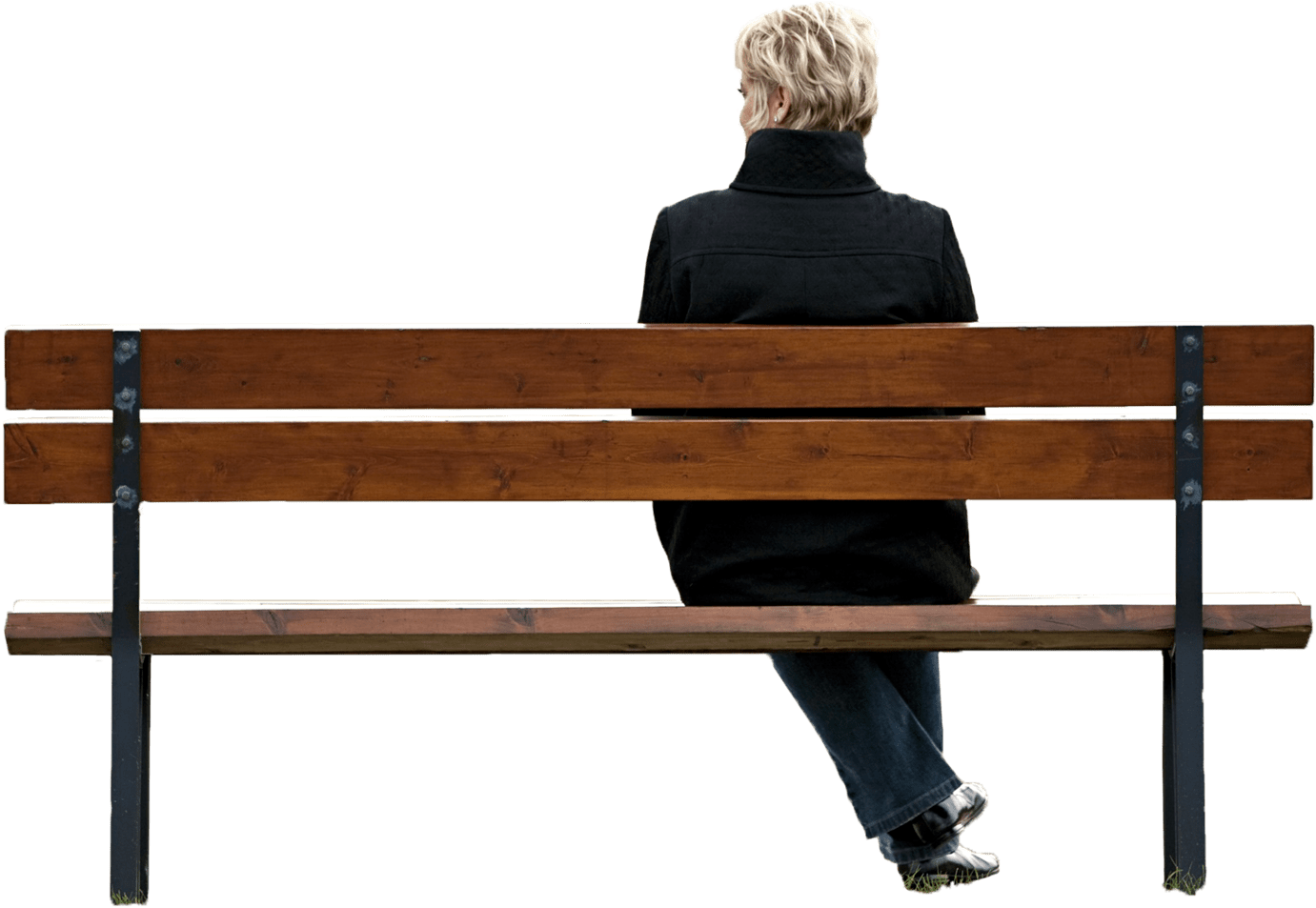 Bench Sitting Transparent PNG Image