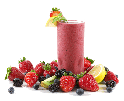 Mix Berry Shake Transparent PNG Image