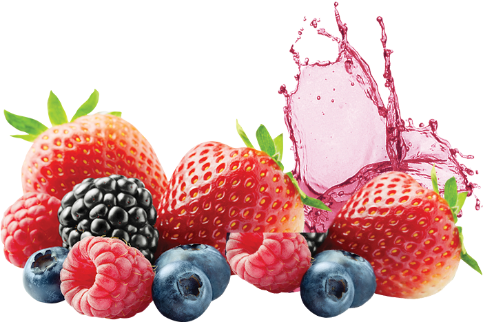 Mix Splash Berry Transparent PNG Image