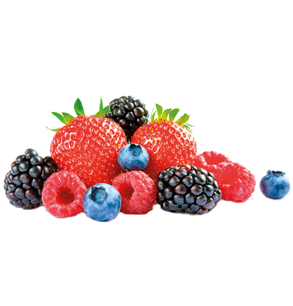 Fresh Berry Mix Transparent PNG Image