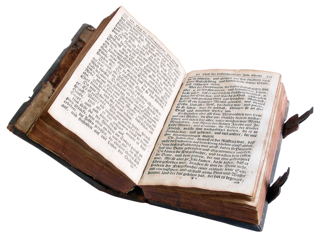 Book Holy Bible Transparent PNG Image
