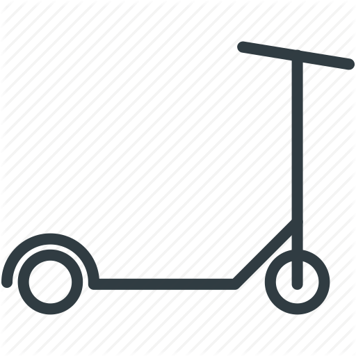 Kick Scooter Transparent PNG Image