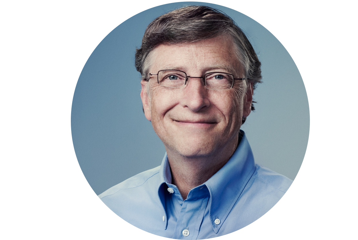 Gates Bill Face Transparent PNG Image