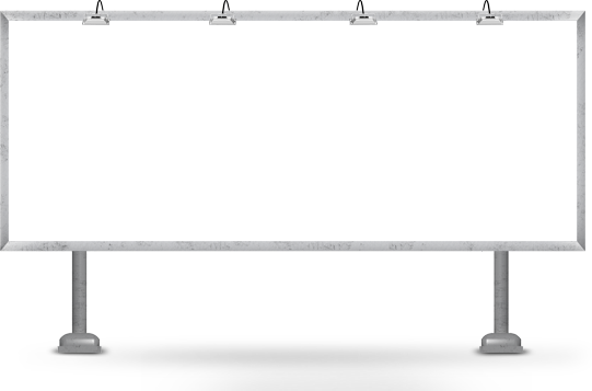 Outdoor Billboard Transparent PNG Image