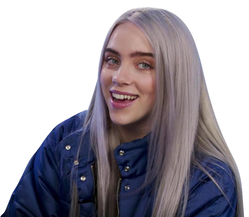 Eilish Billie Transparent PNG Image