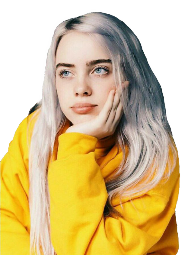 Eilish Billie Transparent PNG Image