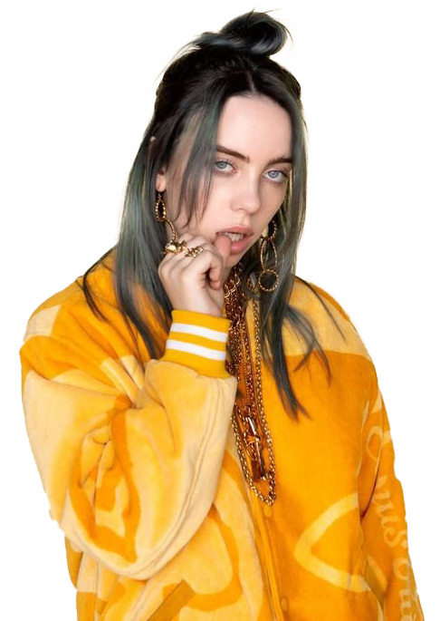 Eilish Singer Billie Transparent PNG Image