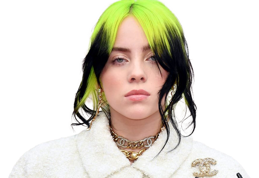 Eilish Singer Billie Transparent PNG Image