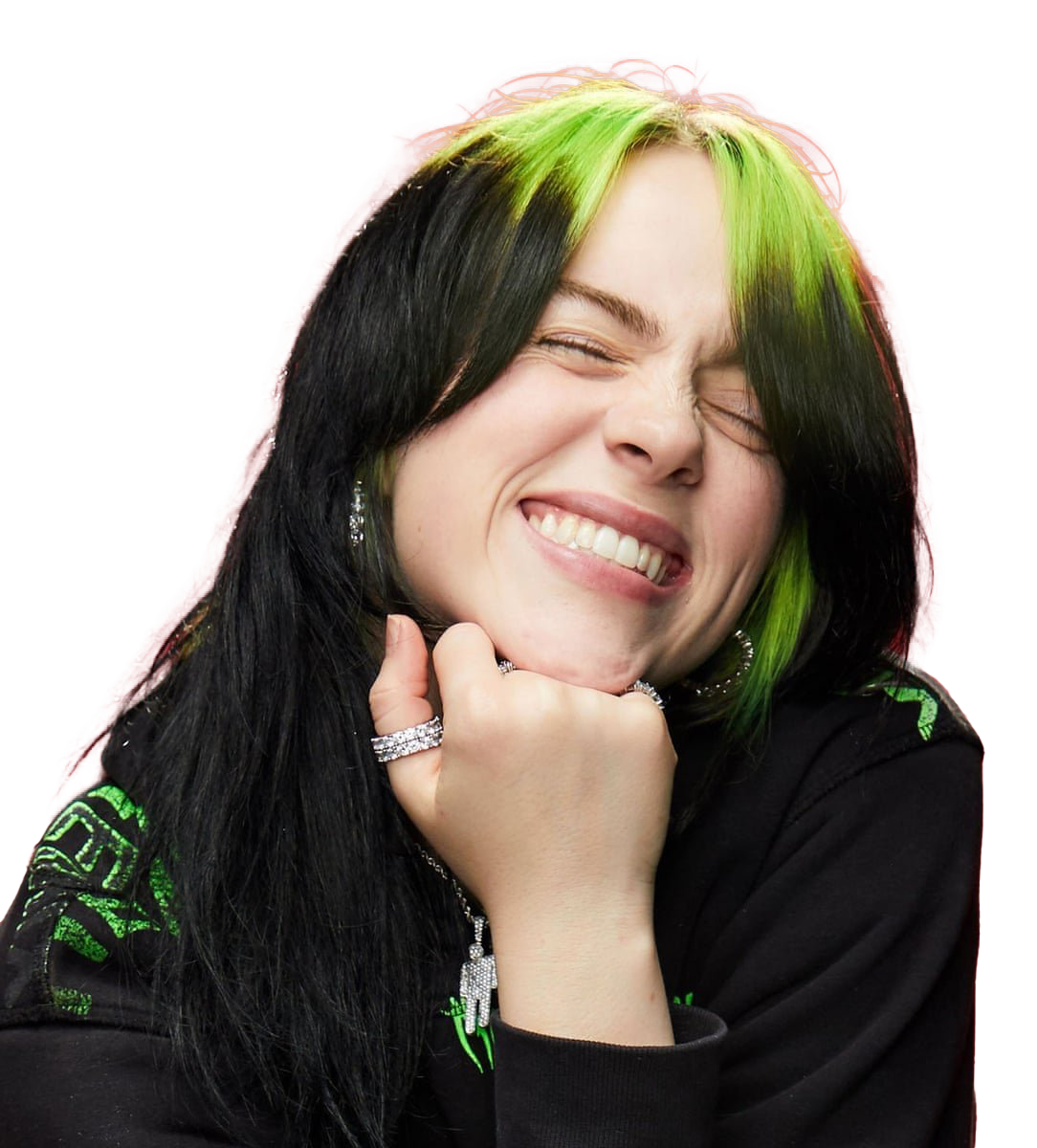 Eilish Singer Billie Transparent PNG Image
