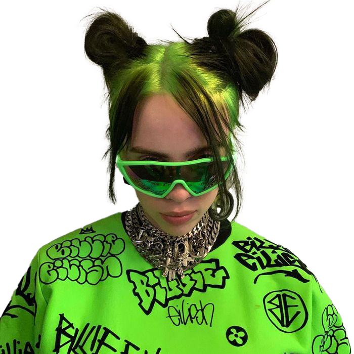 Eilish Singer Billie Transparent PNG Image