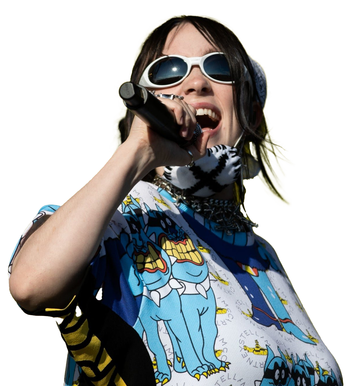 Eilish Singer Billie Transparent PNG Image