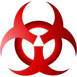 Biohazard Symbol Transparent PNG Image