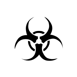 Biohazard Symbol Transparent PNG Image