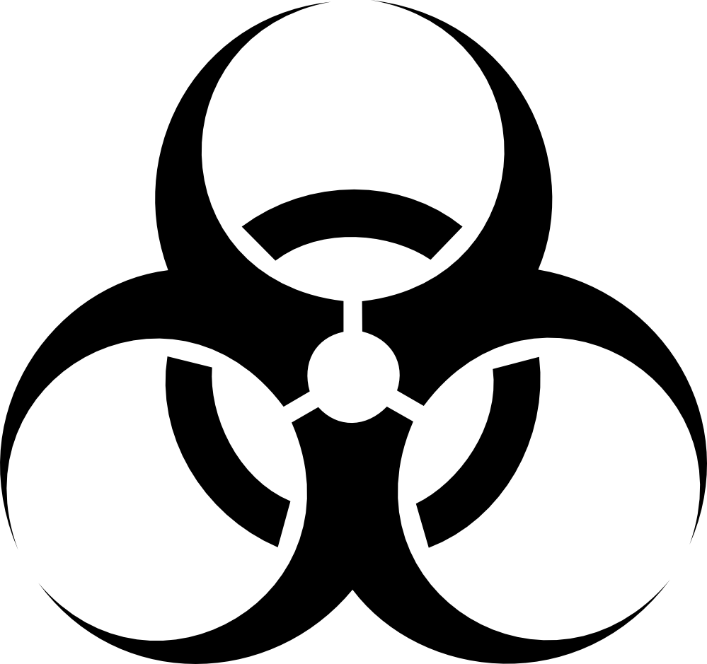 Biohazard Symbol File Transparent PNG Image
