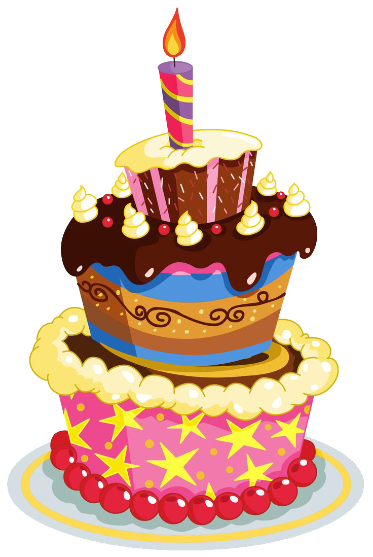 Birthday Cake Transparent PNG Image