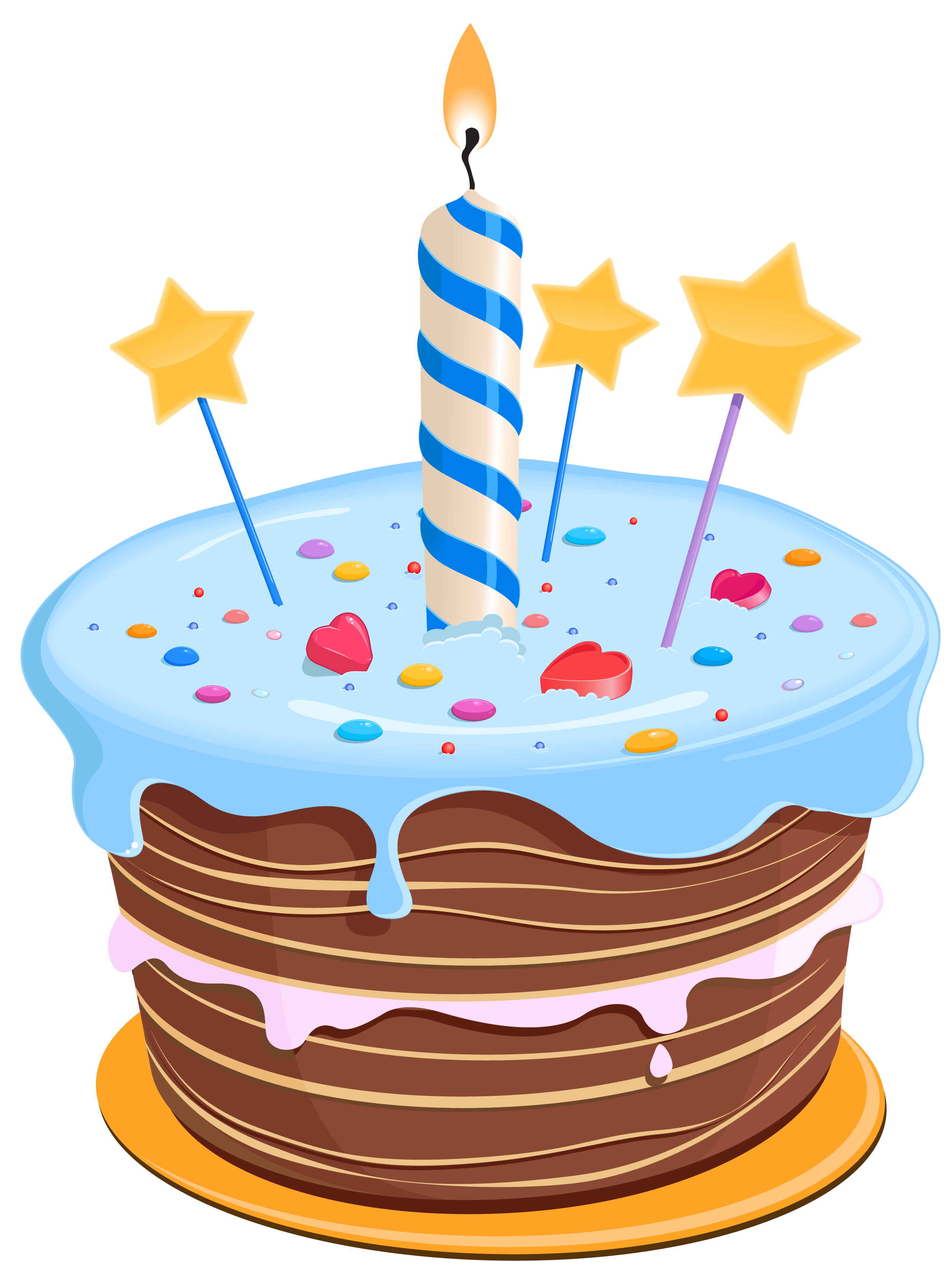 Birthday Cake Transparent PNG Image