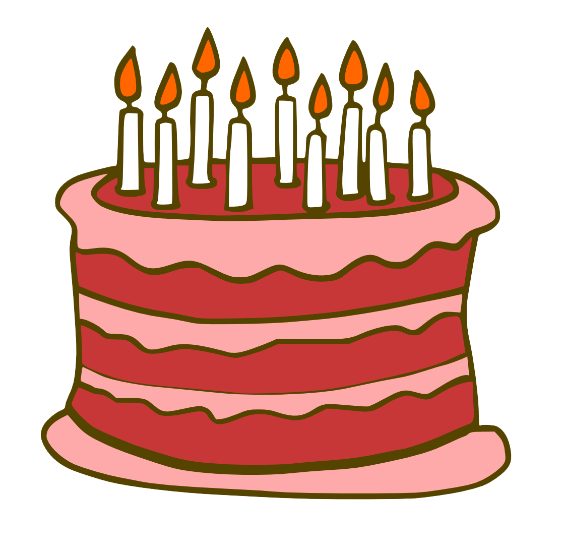 Birthday Cake Transparent PNG Image