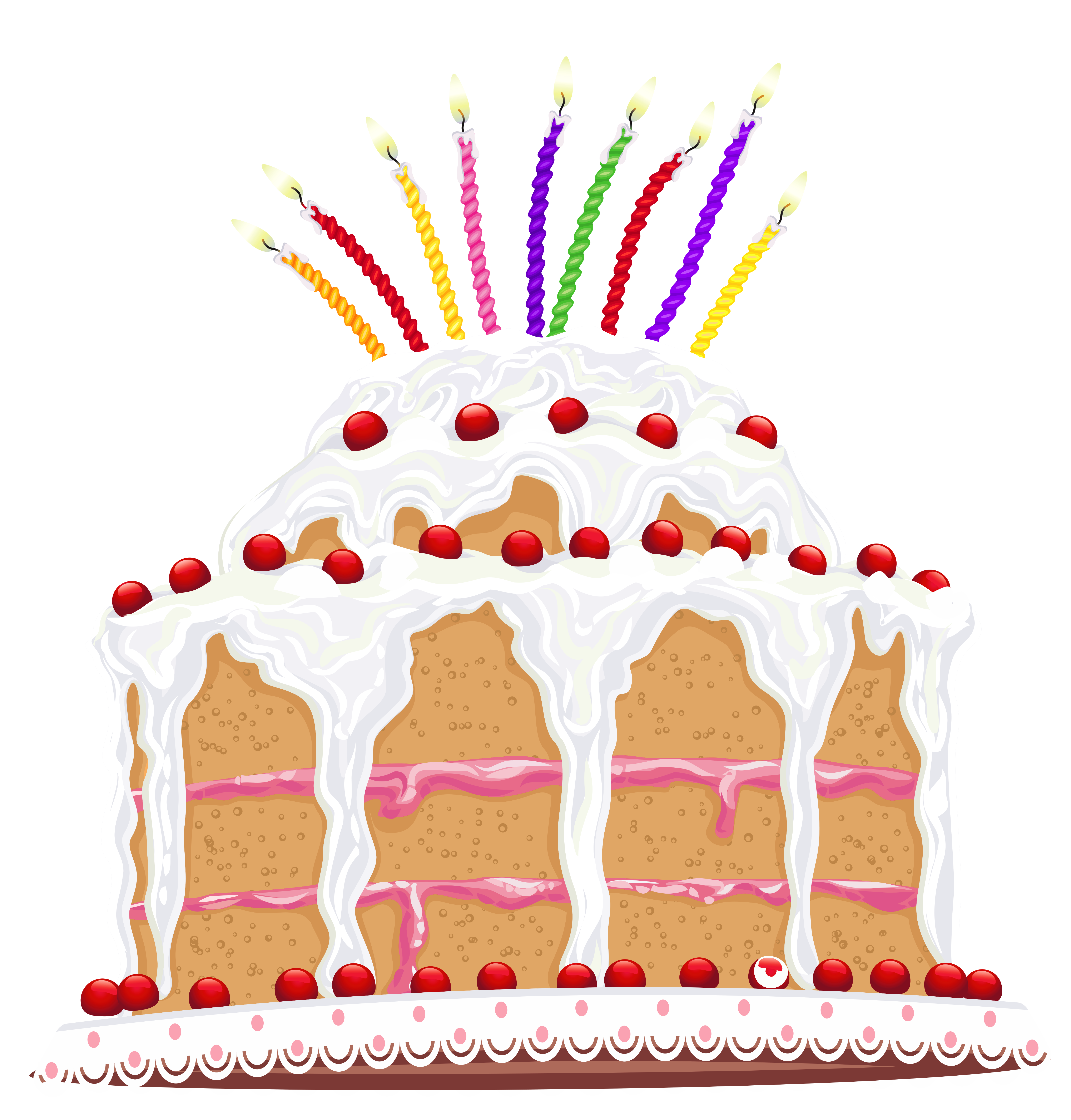 Cake Wedding Birthday Cupcake Transparent PNG Image