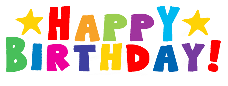 Font Text Birthday Transparent PNG Image