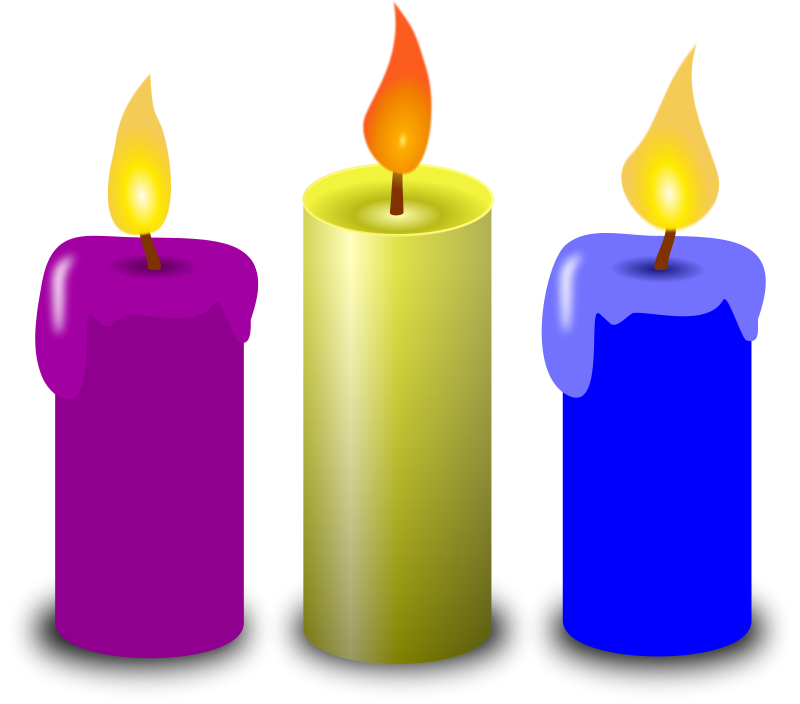 Birthday Candles Transparent PNG Image
