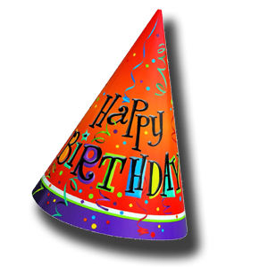 Birthday Hat Transparent PNG Image