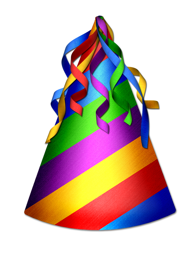 Birthday Hat Transparent PNG Image