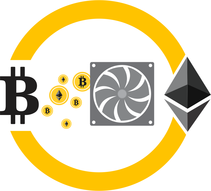 Cryptocurrency Mining Blockchain Bitcoin Pool Transparent PNG Image