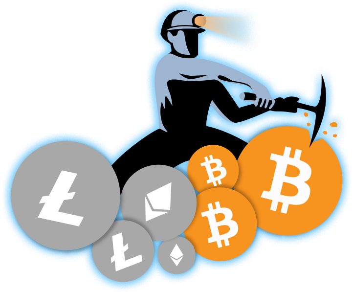 Cryptocurrency Mining Bitcoin Cloud Network Transparent PNG Image