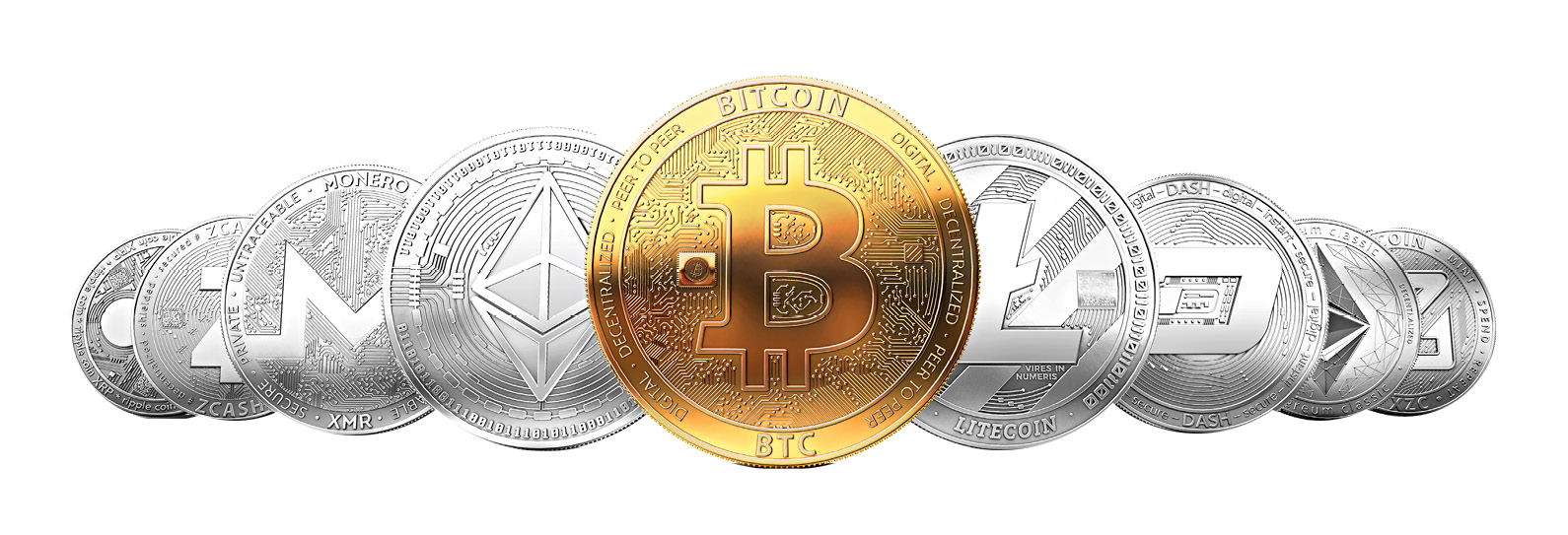 Cryptocurrency Token Coin Blockchain Bitcoin Transparent PNG Image
