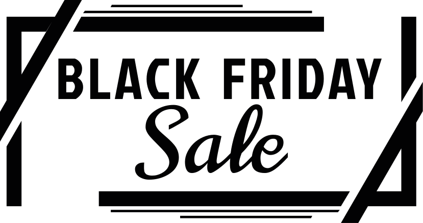 Text Friday Black Transparent PNG Image