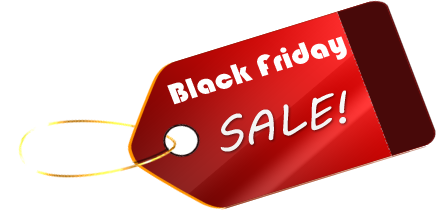 Black Friday Transparent PNG Image