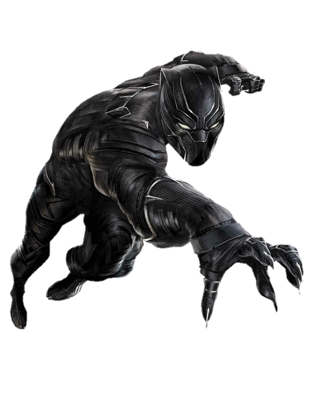 Black Panther Transparent PNG Image
