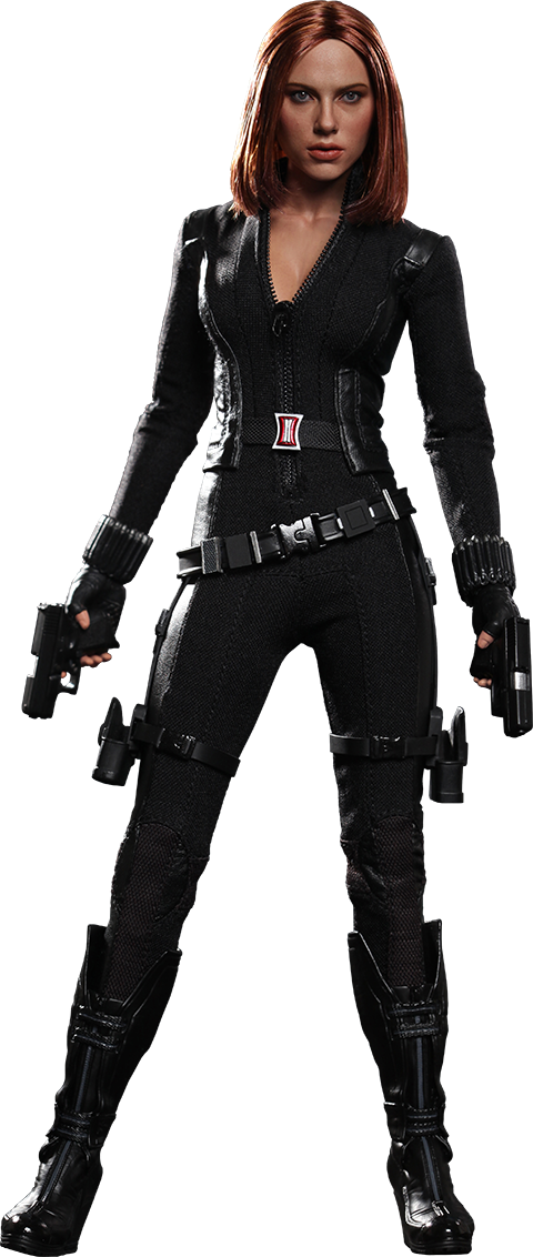 Black Widow Transparent PNG Image