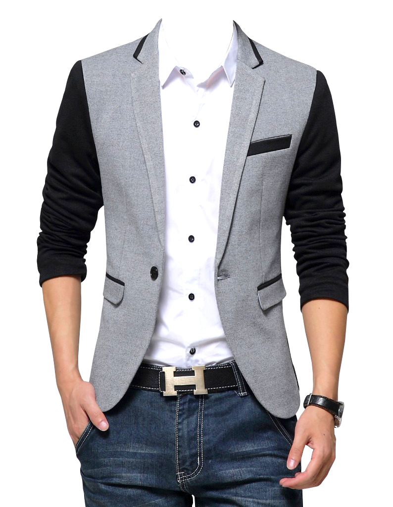 Slim Blazer Fit Suit Transparent PNG Image