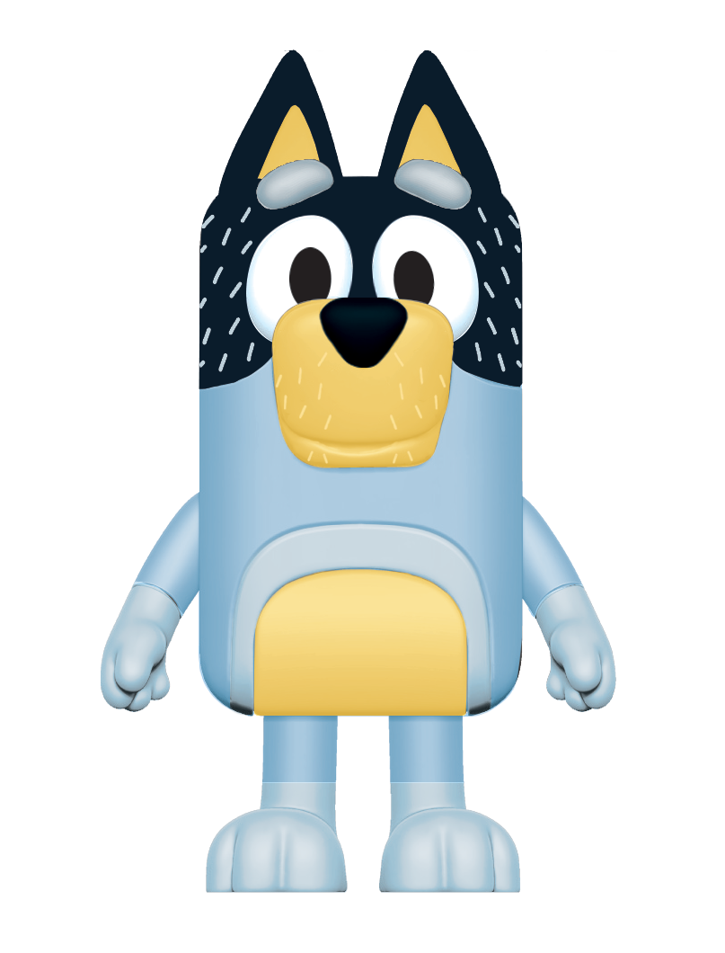 Bluey Dog Transparent PNG Image