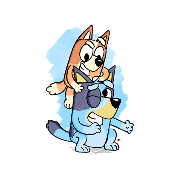 Bluey Transparent PNG Image