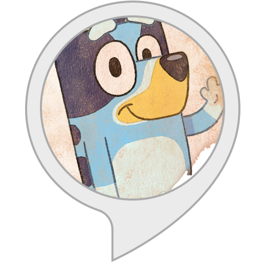 Bluey Cartoon Transparent PNG Image